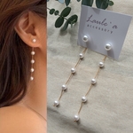 ✳︎Laule'a✳︎ ロングパールピアス