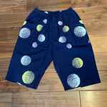 浴衣リメイクハーフパンツ