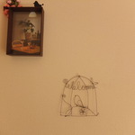 ワイヤーで作った鳥かご【大】