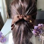 たらりん　リボン　シュシュ ヘアゴム　ヘアアクセサリー　リボンゴム　夏