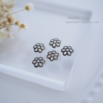 韓国製高品質＊花座6mm*金古美*【10pcs.】