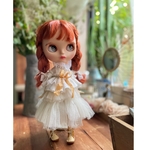 パールとチュールのワンピース☆ネオブライスアウトフィット