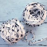 Black White Ribbon lot2　引き揃え