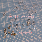 （5ペア）かん付きノンホールピアス