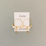 ⋆ ꙳ ✩ Luna ピアス-fuwari- ☽ ⋆꙳ 
