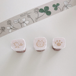 5ミリくらいのはんこ3つセット