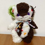 りか様専用ページ あんみつちゃん クリームあんみつ ぬいぐるみ テディベア