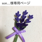 【オーダー作品】son‥様専用ページ　(全2品)