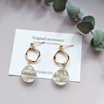 レースフラワーのイヤリングorピアス