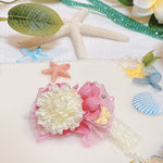 ワンコ用リボン♡和テイスト*°♡ピンク