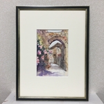 （77）原画　水彩画　風景画　南フランス