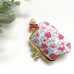 【はぎれ再入荷♪】 ＊  リバティ 小さながま口 　＊