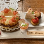 ＊palm miniature＊りんごの薔薇ケーキ＊スイーツセット＊
