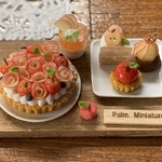 ＊palm miniature＊りんごの薔薇タルト＊スイーツセット