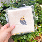 刺繍タオル【オーガニックコットン100%】