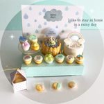 受注製作になります(⁎ᴗ͈ˬᴗ͈⁎)ミニチュア ケーキ 雨の日ケーキ ① ✨