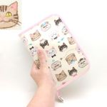 B6サイズの手帳・ブックカバー「したり顔ニャンコ」