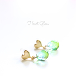 petitハート＊ガラスピアス