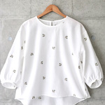 レース♡ふんわり袖ブラウス （9号)