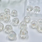 【10個】13mm 鈴丸　オーロラ　バブル　気泡　アクリルビーズ