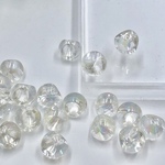 【20個】11mm 鈴丸　オーロラ　アクリルビーズ