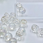 【10個】14mm 鈴丸　オーロラ　アクリルビーズ