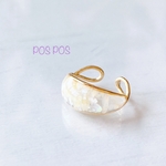 Resin ear cuff (イヤーカフ片耳分)