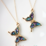 Abalone butterfly　ネックレス