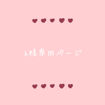 ＊h様専用ページ＊