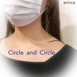 Circle  &  Circle  マスクストラップ　マスクチェーン