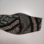 両面シルクのブラケット立体マスク