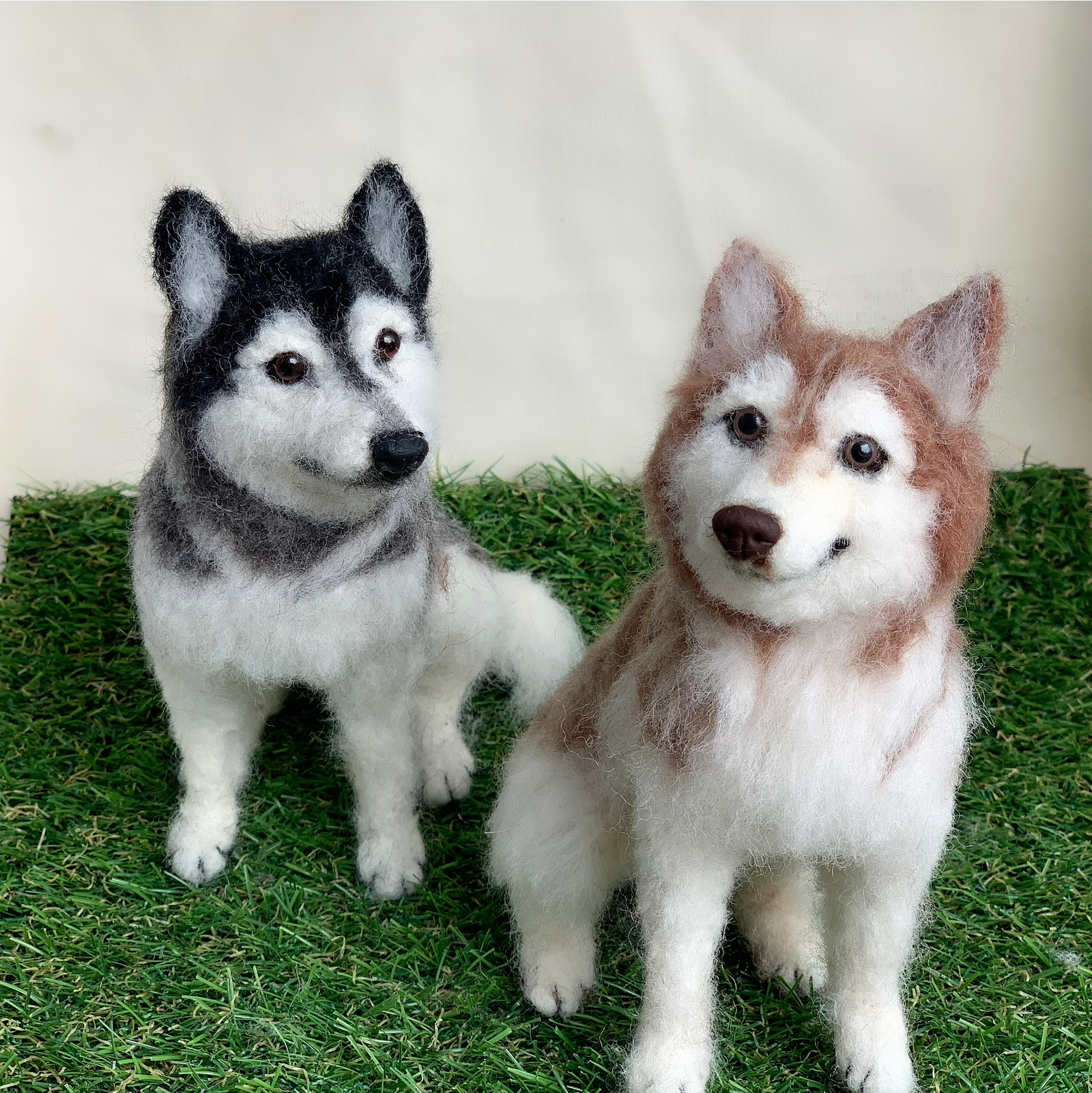 受注製作》羊毛フェルト♡シベリアンハスキー♡ - Lani♡felt | minne