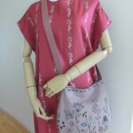 ＊Y 様オーダー品＊北欧ボーダー柄の斜め掛けショルダー