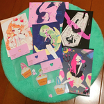 オリジナルポストカード♡ステッカーセット