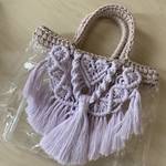 マクラメクリアバッグ♡ズパゲッティ
