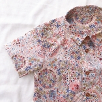 ♡完成品sale♡110cm♡リバティシャツ♡アデラジャ♡