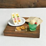 喫茶カルフのミックスサンドプレート