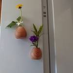 『ピタッと一輪挿し』マグネット付