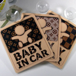 ★★　カープレート「BABY　IN　CAR」各種　★★