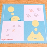 にゃっちとシマたん ｢ひらめきメガネ拭き｣