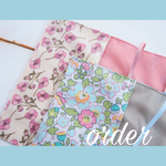 Ｓさまご予約品　LIBERTY　ベッツィ　スイカズラ　&　ロス　ピンク　ブックカバー