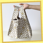 ♡エコバッグ★コンビニお弁当サイズ対応♡**キュートなハリネズミ**柄　