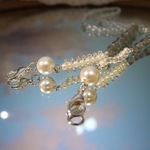 マスクチェーン シルバー×グレー