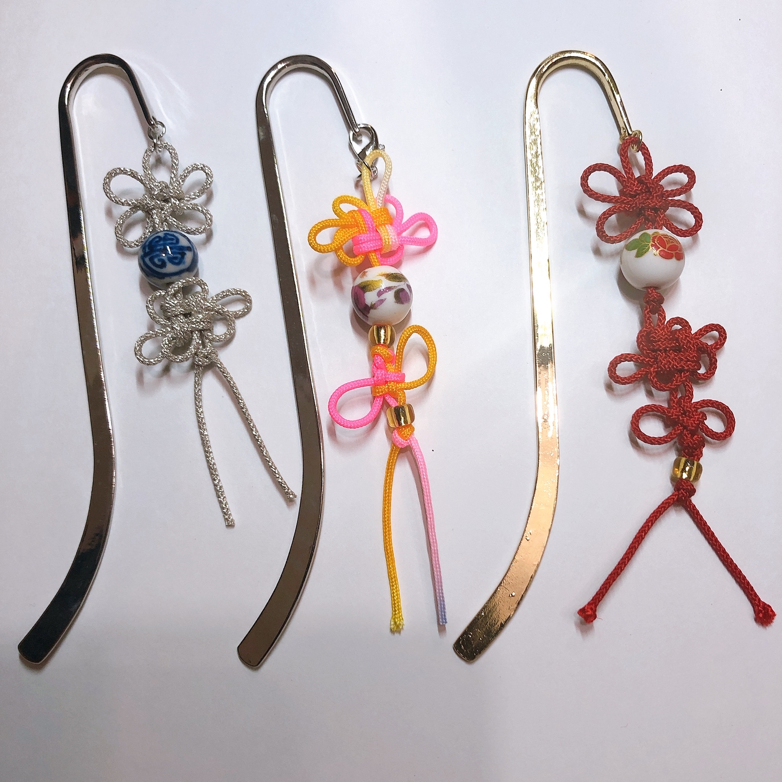 アジアンノットのブックマーカー Lucca69 S Gallery Minne 国内最大級のハンドメイド 手作り通販サイト