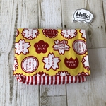 \sale/ No.4 マチ付き移動ポケット✴︎ よくできました　黄色