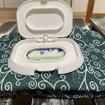 パグ唐草柄ウエットティッシュケース