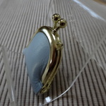 小さな皮革のジュエリーケース　J-6