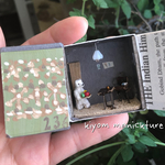 しろくま・「ご飯にしまーす」/小さいおうち/miniドールハウスオブジェ/-230【kiyom】