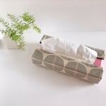 強力マグネット式ティッシュケース・ビニールコーティング布 ✧
