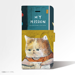 「MY MISSION」Original手帳型iPhoneケース